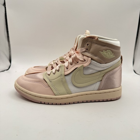 Nike Air Jordan 1 MM High Pink Oxford Womens Sz 7 New [FZ8779-600] - Picture 1 of 9